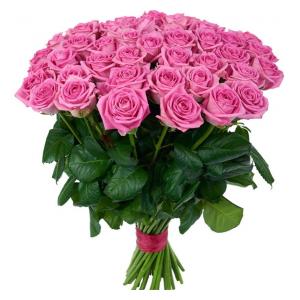 Букет из кенийской розовой розы