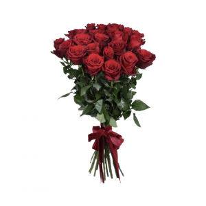 Роза 70 см. красная (21 шт.)
